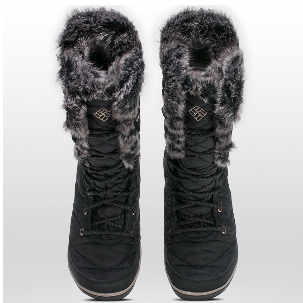 NWT Columbia waterproof heavenly Omni Heat Boots shoes SZ 8.5 - Picture 14 of 16